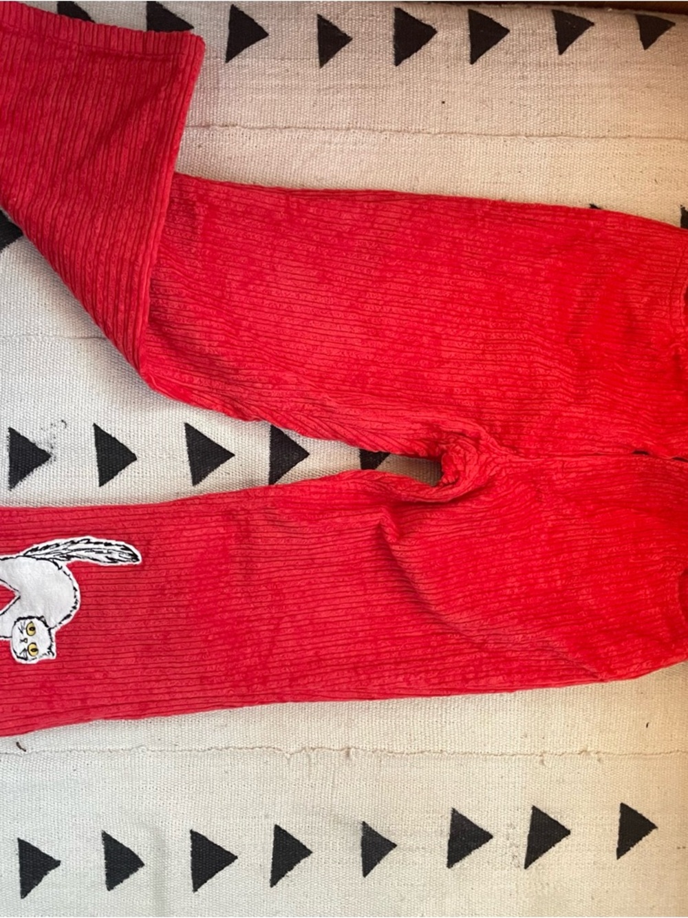 Mini Rodini Scared Cat Flare Pants - Picture 3 of 3